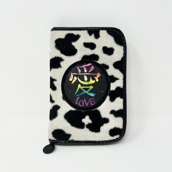 Vintage Lisa Frank Flip Out Milleny M. Dividers Fuzzy Cow Planner Organizer LOVE - Picture 1 of 8